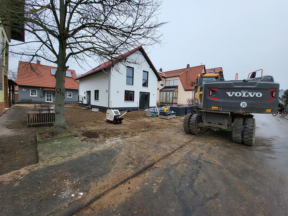 Haus vorher Ansicht Referenz